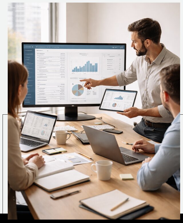 Разработка и внедрение ERP систем под бизнес в Пушкине