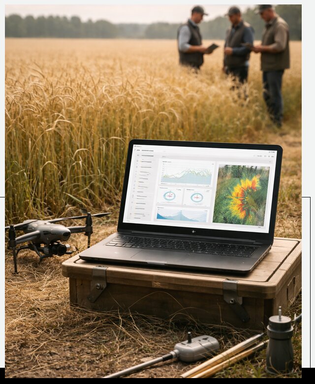 Прогнозирование урожайности ai в Пушкине от 16226 р. | АвикейПшн