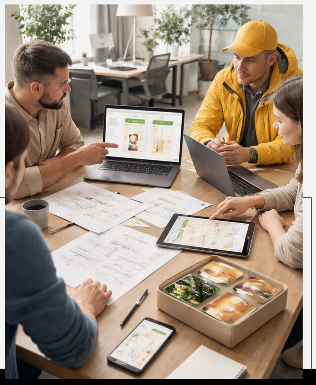 Разработка агрегатора доставки еды в Пушкине от 16226 р., АвикейПшн